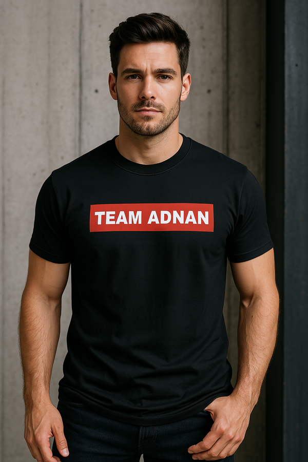 TEAM ADNAN shirt | black