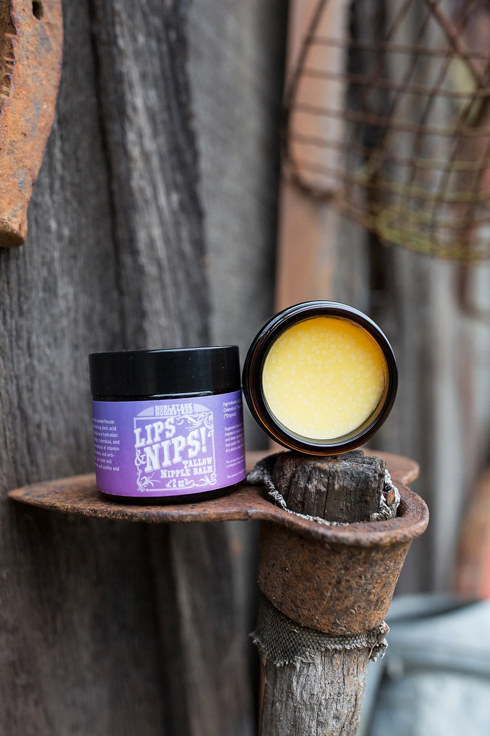 Lips N Nips - Tallow nipple balm - 2oz. jar