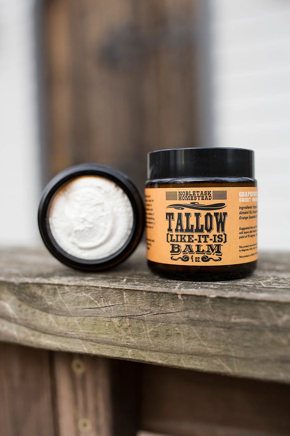 Tallow Balm - scented - 4oz. jar