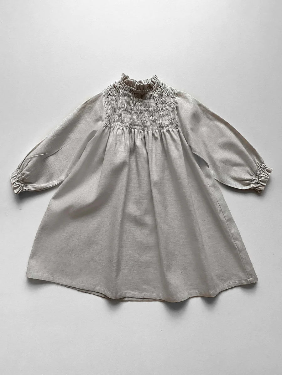 silver smock dress ASOS DESIGN Petite gathered neck midi smock dress in silver glitter